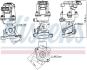 CITROEN Клапан EGR C5 III, Land Rover Discovery III, Range Rover Sport, Jaguar, Peugeot 407/607 2.7HDI NISSENS 98240 (фото 1)