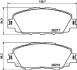 Колодки тормозные дисковые передние Toyota Corolla (E21) (19-) Nisshinbo NP1176 (фото 1)