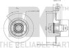 Диск тормозной задний (с подшипником) Renault Megane 1.4i-2.0i 97-, Scenic 1.4 16V-2 NK 203946 (фото 3)