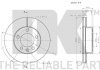 Тормозной диск Renault Master 2,3DCi, 09- NK 203976 (фото 3)