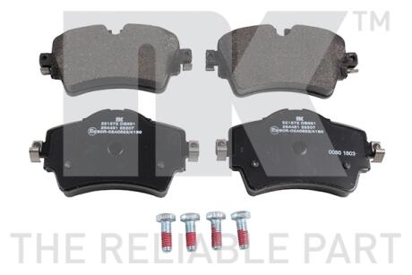 Колодки тормозные дисковые передние BMW 2 ACTIVE TOURER 218D 218I 2014- NK 221572