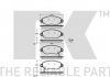 Комплект гальмівних колодок, дискове гальмо NK 222559 (фото 2)