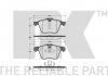 Комплект тормозных колодок, дисковый тормоз NK 222570 (фото 2)