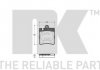 Комплект гальмівних колодок, дискове гальмо NK 223339 (фото 2)