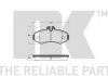 Комплект тормозных колодок, дисковый тормоз NK 223340 (фото 2)