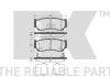 Гальмівні колодки дискові зад. Hyundai Santa Fe II 06- NK 223428 (фото 2)