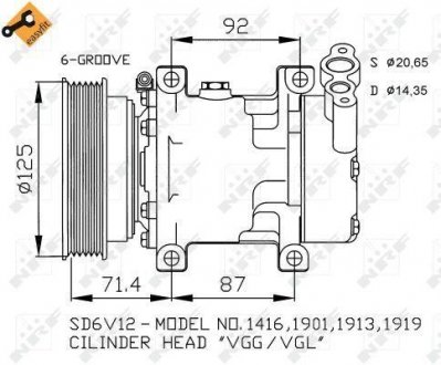 Компресор NRF 32259