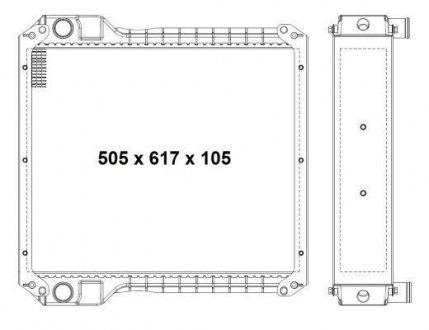 Радиатор NRF 52167