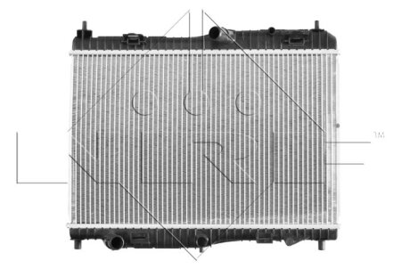 Радиатор охлаждения FORD B-MAX, ECOSPORT, FIESTA VI, TOURNEO COURIER, TRANSIT COURIER 1.4D-1.6D 06.08- NRF 53044