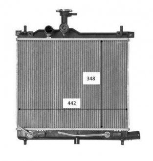 Радиатор NRF 58460 (фото 1)