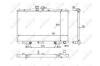 Радіатор охолодження NRF 58610 (фото 1)