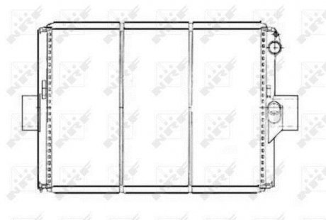 Радіатор NRF 58883