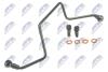 Патрубок турбокомпресора Citroen Berlingo Multispace, Berlingo/Minivan, C3 Picasso, C5 Iii Ford Focus Ii Peugeot 1007, 3008, 307, 308 I, 5008, Partner Tepee 1.6D 07.04- Nty ECDCT010 (фото 1)