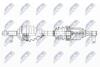 Піввісь ліва 684mm Renault Fluence, Grand Scenic III, Megane CC, Megane III, Scenic III 1.5D-1.6Lpg 11.08- Nty NPWRE148 (фото 1)