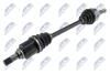Піввісь ліва 684mm Renault Fluence, Grand Scenic III, Megane CC, Megane III, Scenic III 1.5D-1.6Lpg 11.08- Nty NPWRE148 (фото 2)