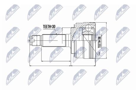 ШРУС Nty NPZHD040