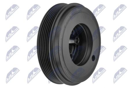 Шкив демферний поліклиновий паска BMW E36/E34/E39 Nty RKPBM000