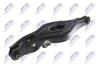 Важіль зад. прав. (поперечний, нижн) CITROEN C4 AIRCROSS, C-CROSSER, C-CROSSER ENTERPRISE MITSUBISHI ASX, LANCER VIII, OUTLANDER II, OUTLANDER III PEUGEOT 4007, 4008 1.5-3.0 11.06- Nty ZWTMS009 (фото 2)