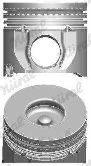 Поршень (90,4+0,5мм) Ford - D4FA,FXFA NURAL 8711350710