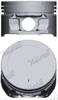 Поршень (79+0.5мм) Citroen, Peugeot - NFR,NFT,NFU,NFX NURAL 8713940700