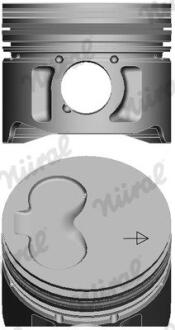 Поршень Audi/VW 80.50 1.9D/2.4D AAB/1X/1Y NURAL 8799011140