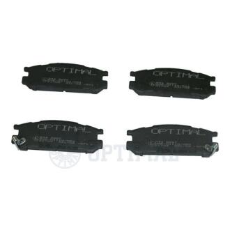 Гальмівні колодки дискові Optimal BP09687
