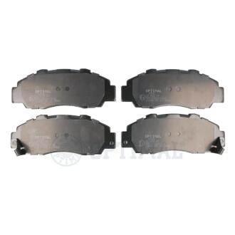 Гальмівні колодки дискові Optimal BP09708
