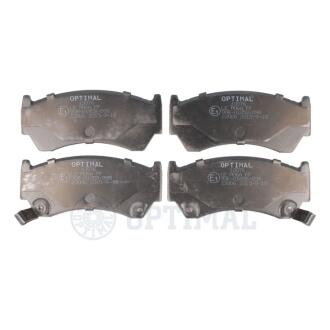 Гальмівні колодки дискові Optimal BP10076