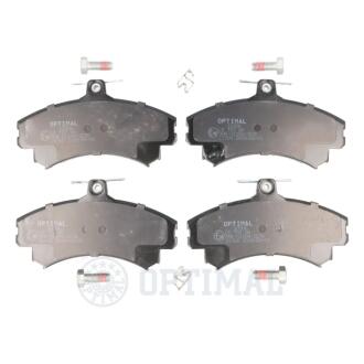 Гальмівні колодки дискові Optimal BP10306