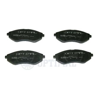 Гальмівні колодки дискові Optimal BP12154