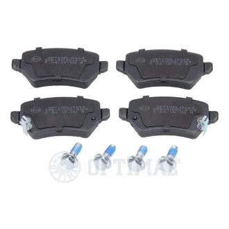 Гальмівні колодки дискові Optimal BP12264