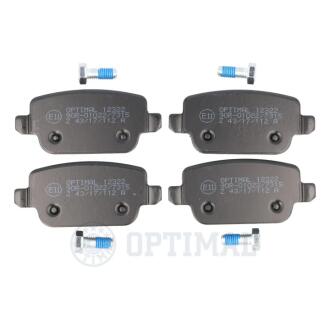 Гальмівні колодки дискові Optimal BP12322