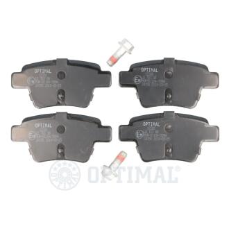 Гальмівні колодки дискові Optimal BP12388