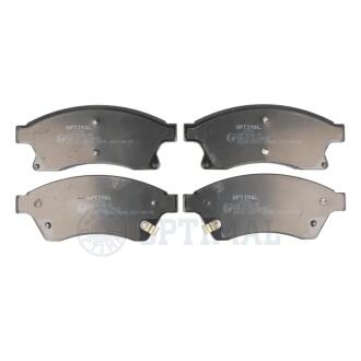 Гальмівні колодки дискові Optimal BP12399