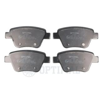 Гальмівні колодки дискові Optimal BP12449 (фото 1)