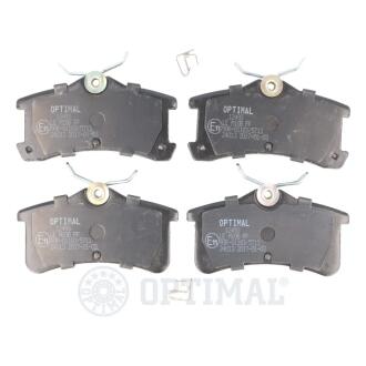 Гальмівні колодки дискові Optimal BP12493