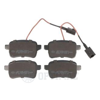 Гальмівні колодки дискові Optimal BP12554