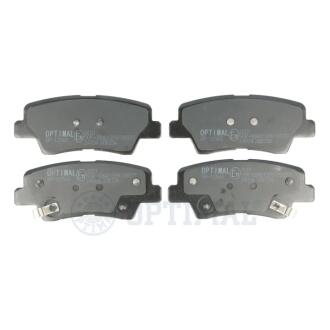 Гальмівні колодки дискові Optimal BP12560