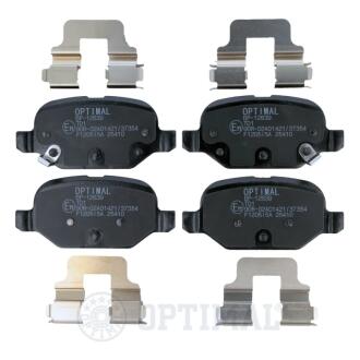 Гальмівні колодки дискові Optimal BP12639