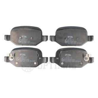 Гальмівні колодки дискові Optimal BP12640
