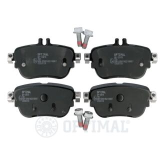 Гальмівні колодки дискові Optimal BP12879