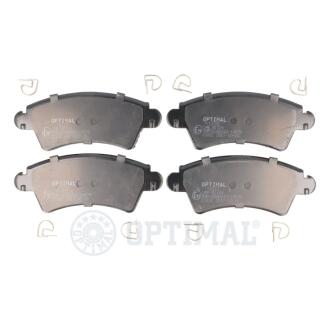 Гальмівні колодки дискові Optimal BP72610