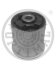 Сайлентблок зад. балки Opel Ascona C, Astra F, Kadett E, Vectra A (больше) Optimal F84102 (фото 1)