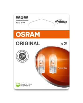 Лампа W5W 12V 5,20 W W2.1x9.5d BLI STANDARD OSRAM 28252BL