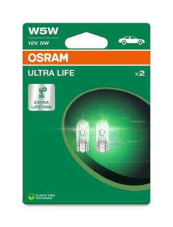 Автолампа 5W 12V W2,1X9,5 OSRAM 2825ULT2BL