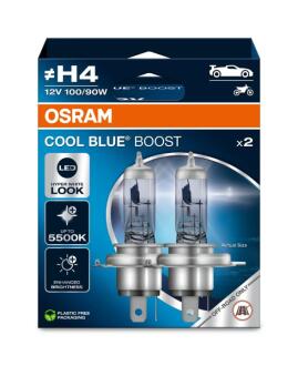 Автолампа H4 12V 100/90W P43T (к/т 2 шт) OSRAM 62193CBB2HB