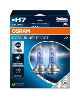 Автолампа H7 12V 80W (к/т 2 шт) OSRAM 62210CBB2HB (фото 1)