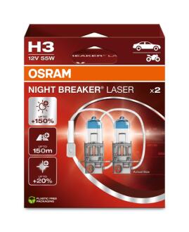 Лампа розжарювання, фара дальнього світла OSRAM 64151NL2HB