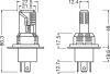 К-кт автоламп LEDRIVING (H4/H19 19W 12V 6500К P43T) OSRAM 64193DWESY2HB (фото 3)