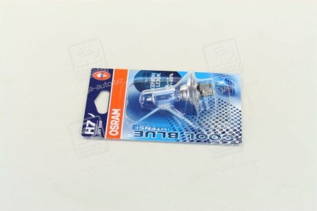 Лампа фарная H7 12V 55W PX26d Cool Blue Intense (1 шт) blister OSRAM 64210CBI01B (фото 1)